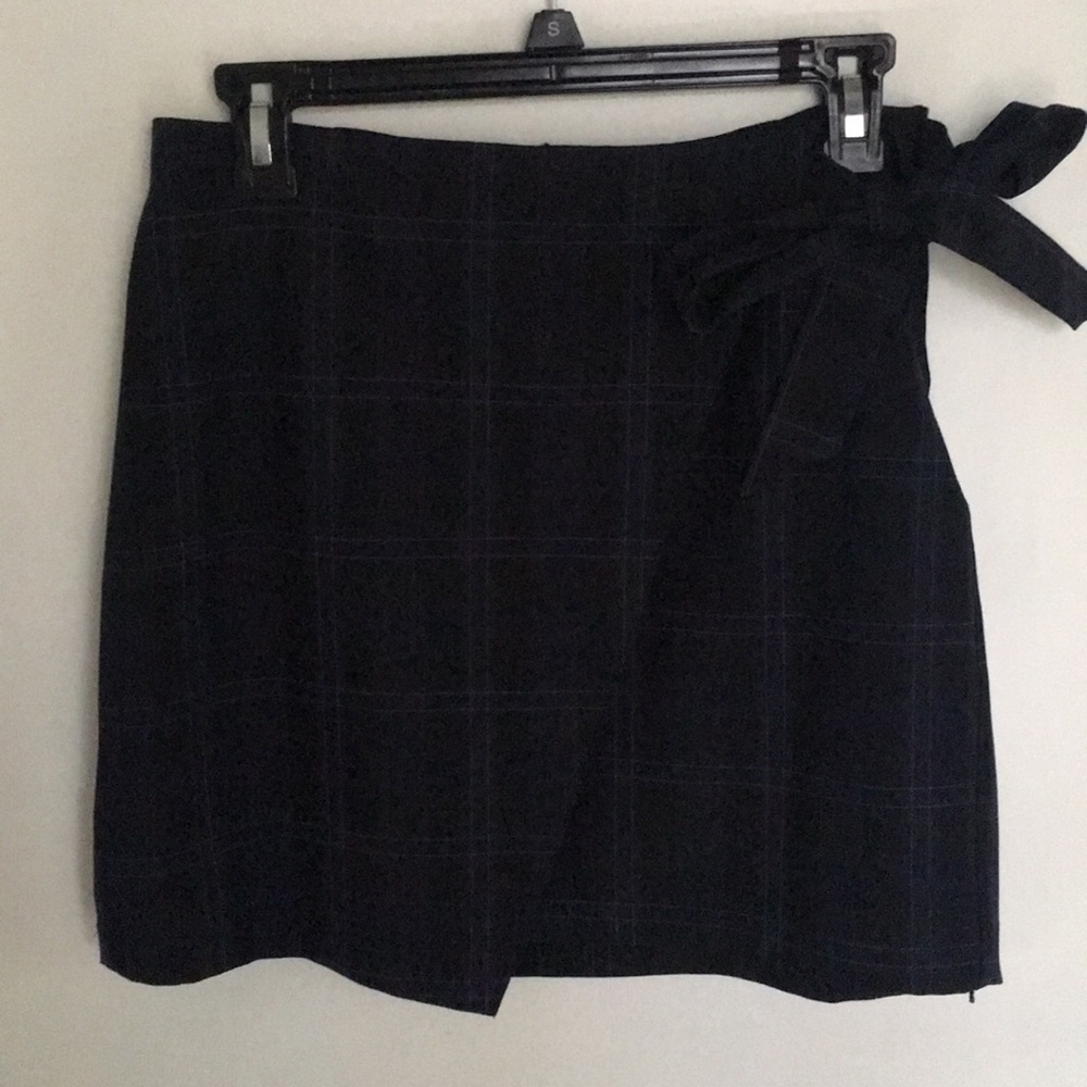 Plaid Miniskirt